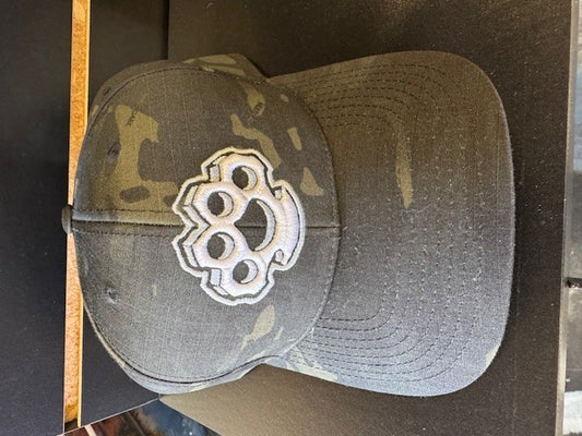 SUCKERPUNCH Curved-Bill Ball Cap SNAPBACK CAMO