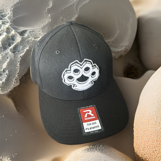 SUCKERPUNCH Curved-Bill Ball Cap SNAPBACK BLACK