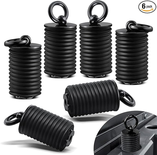 UTV Tie Down Anchors, 1-7/16" Bed Anchors Compatible with UTV Polaris General Ranger