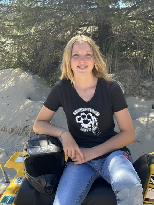 SUCKERPUNCH Ginxx Ladies V-Neck Tee