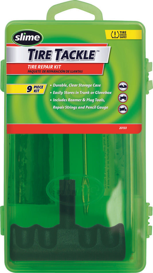 SLIME 9/PC TIRE TACKLE T-HANDLE W/BOX