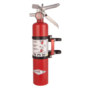 AXIA Quick release fire extinguisher mount w/ 2.5lb extinguisher