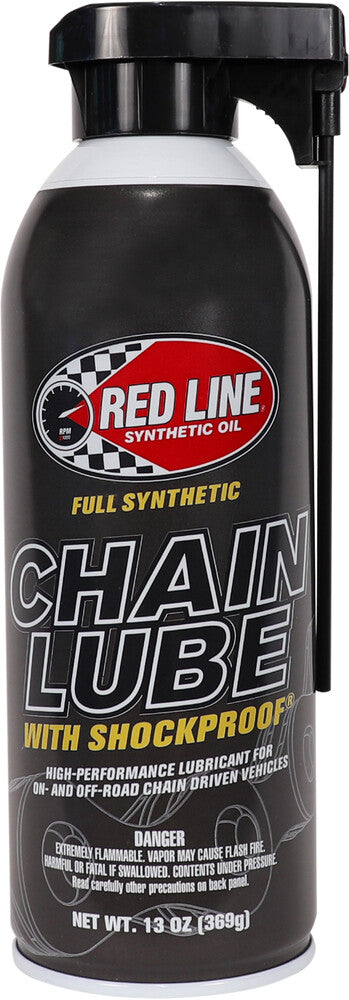 RED LINE CHAIN LUBE WITH SHOCKPROOF 13OZ