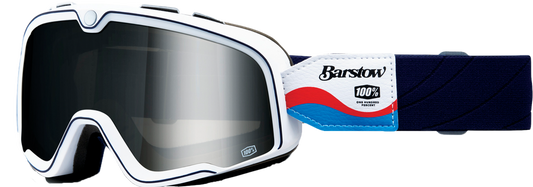 100-PERCENT BARSTOW GOGGLE LUCIEN MIRROR SILVER LENS