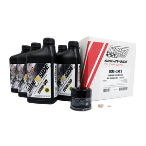 KLOTZ SIDE X SIDE OIL CHANGE KIT 15W50 WITH OIL FILTER YAMAHA