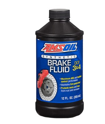 AMSOIL DOT 3 and DOT 4 100% Synthetic Brake Fluid