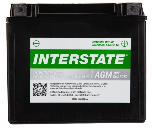 Interstate CITX20L-BS-PW