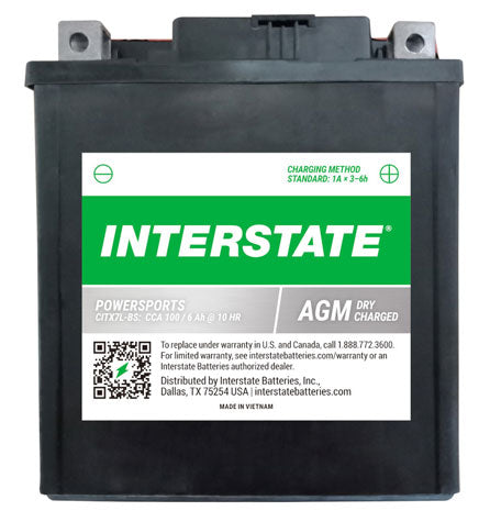 INTERSTATE CITX7L-BS BATTERY