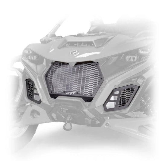 DRT Can-Am Maverick R Aluminum Front Grill Kit