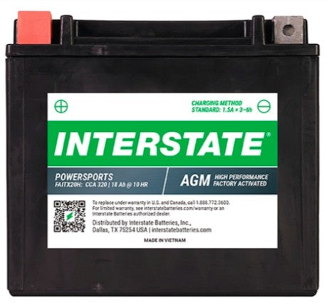 FAITX20H INTERSTATE BATTERY