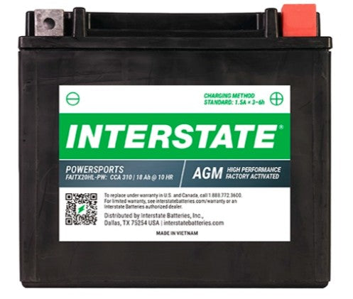 FAITX20HL-PW INTERSTATE BATTERY