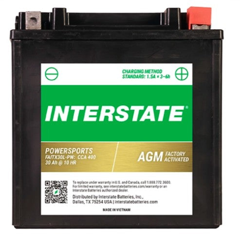 FAITX30L-PW INTERSTATE BATTERY