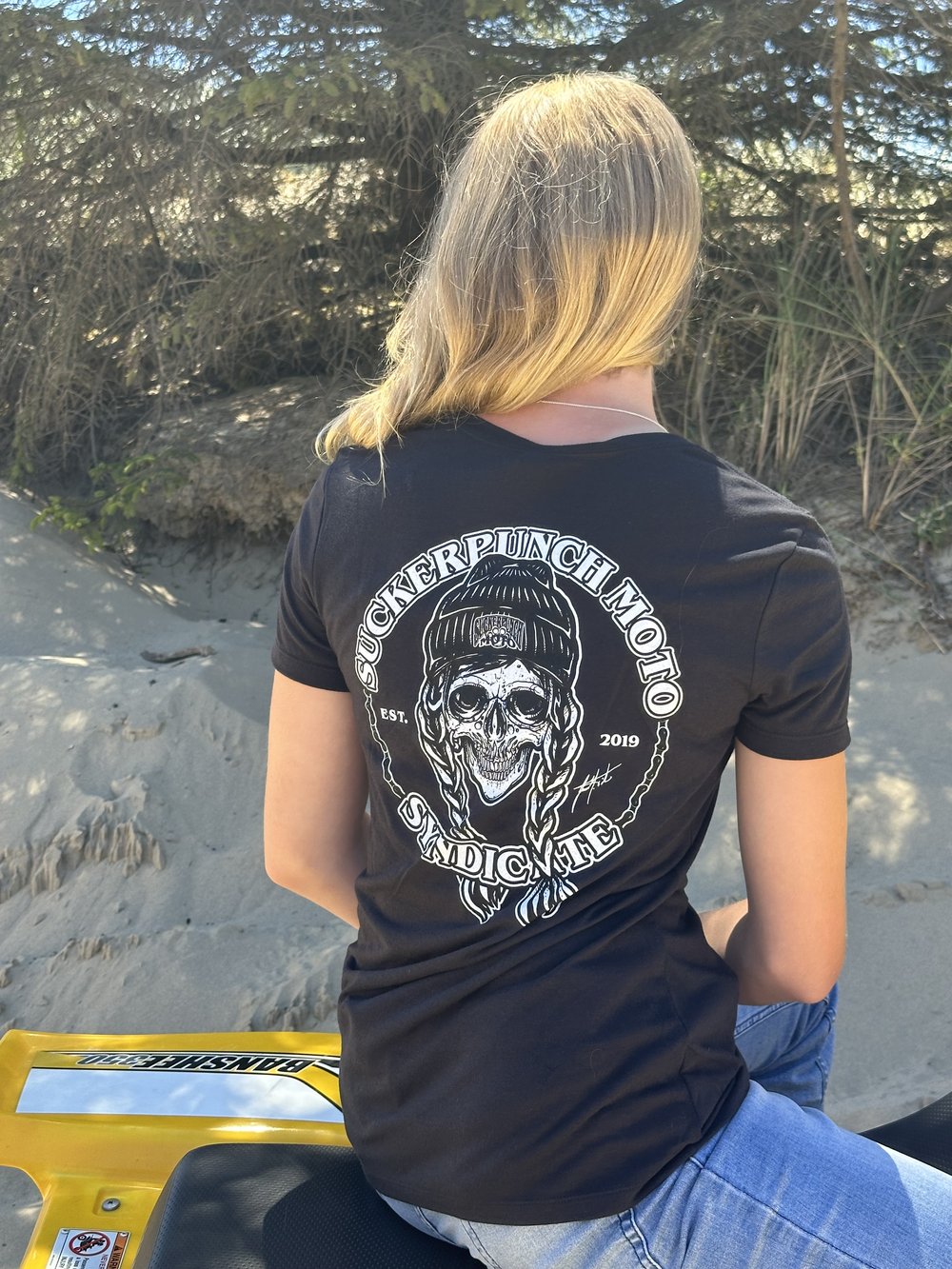 SUCKERPUNCH Ginxx Ladies V-Neck Tee