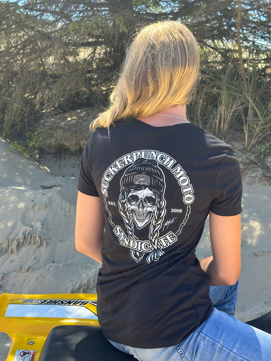 SUCKERPUNCH Ginxx Ladies V-Neck Tee