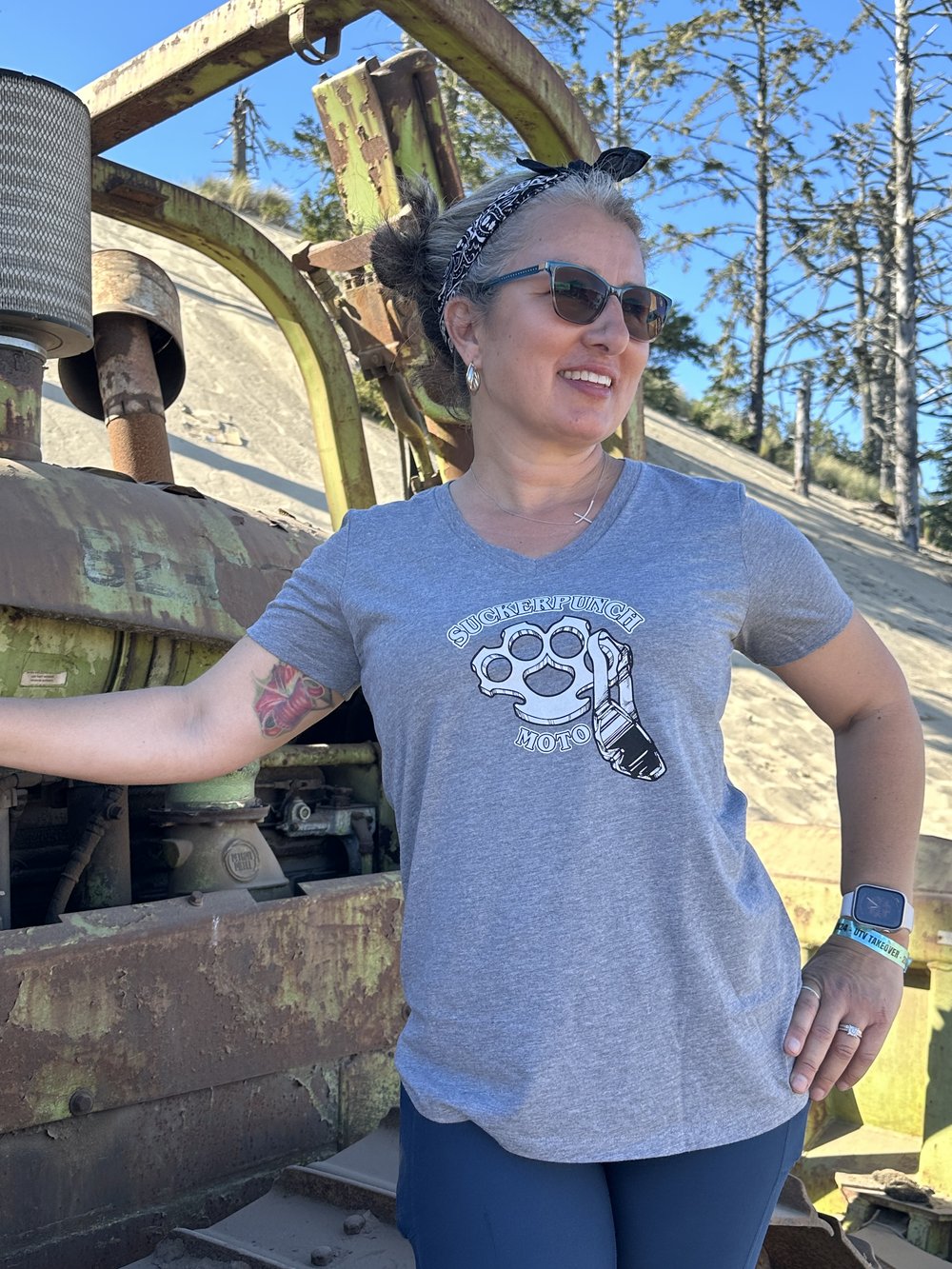 SUCKERPUNCH Ginxx Ladies V-Neck Tee