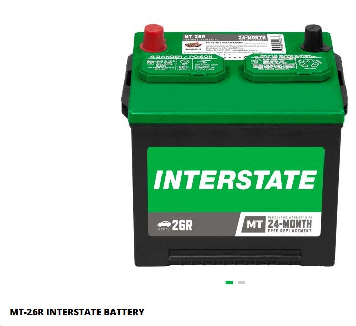 MT-26 INTERSTATE BATTERY