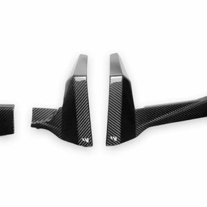 Fourwerx 20+ POLARIS RZR PRO XP / PRO R CARBON FIBER DASH TRIM KIT (3 PC)