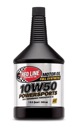 RED LINE REDLINE 10W50 QT POWERSPORTS