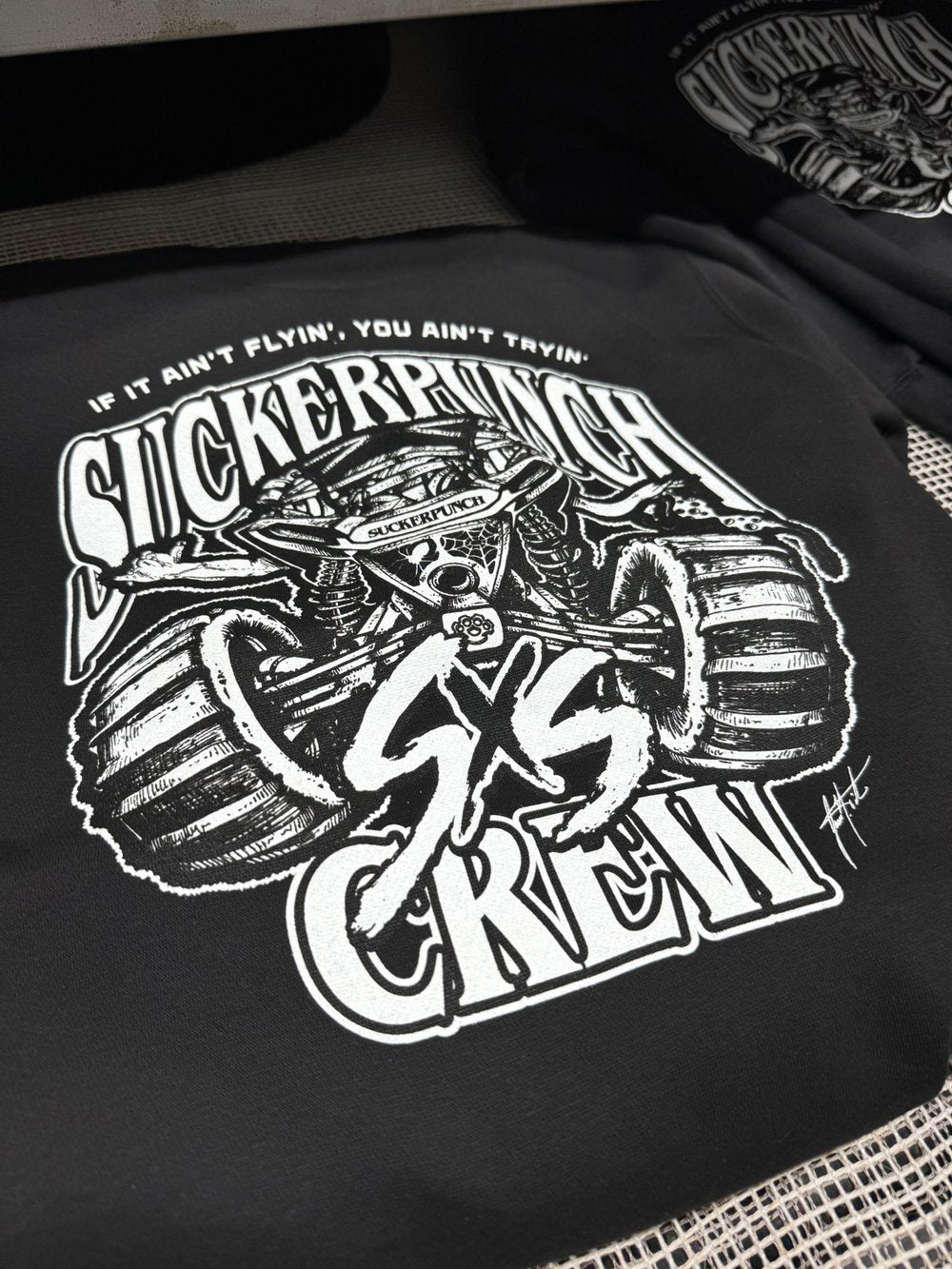 SUCKERPUNCH SXS CREW HOODIE