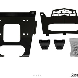 Super ATV Winch 6,000 lbs and mounting plate
