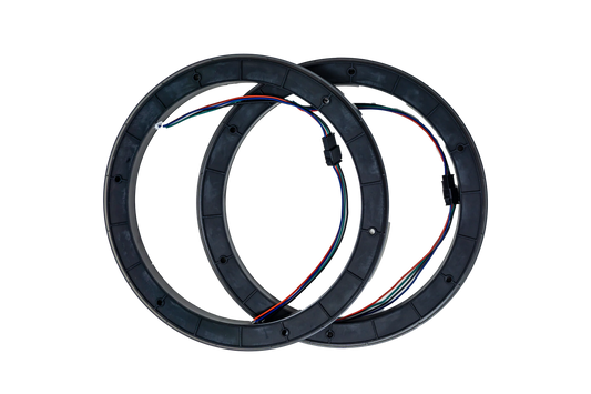 8" RGB LED SPEAKER RINGS (PAIR) | UTVS-8LSR