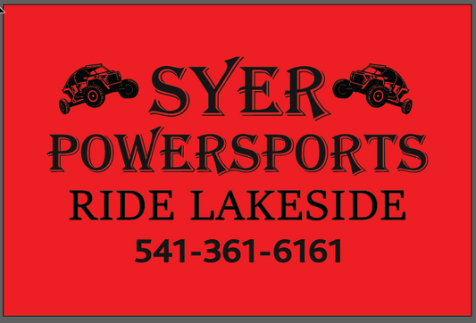 Syer Powersports Whip Flag