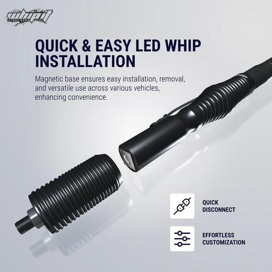 Whip It MagLink LED Whips (pair)