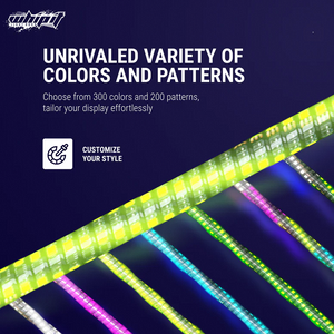 Whip It MagLink LED Whips (pair)