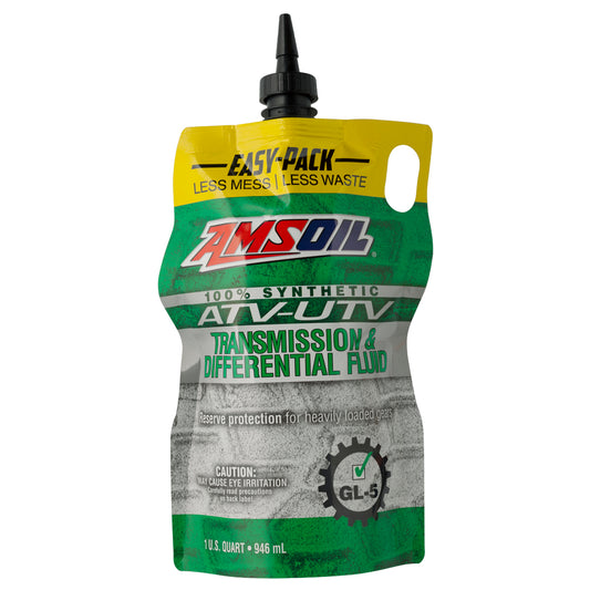 AMSOIL 100% SYNTHETIC ATV/UTV TRANSMISSION & DIFFERENTIAL FLUID