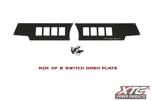 XTC Power Products RZR 8 POSITION SWITCH PLATE 2014-UP