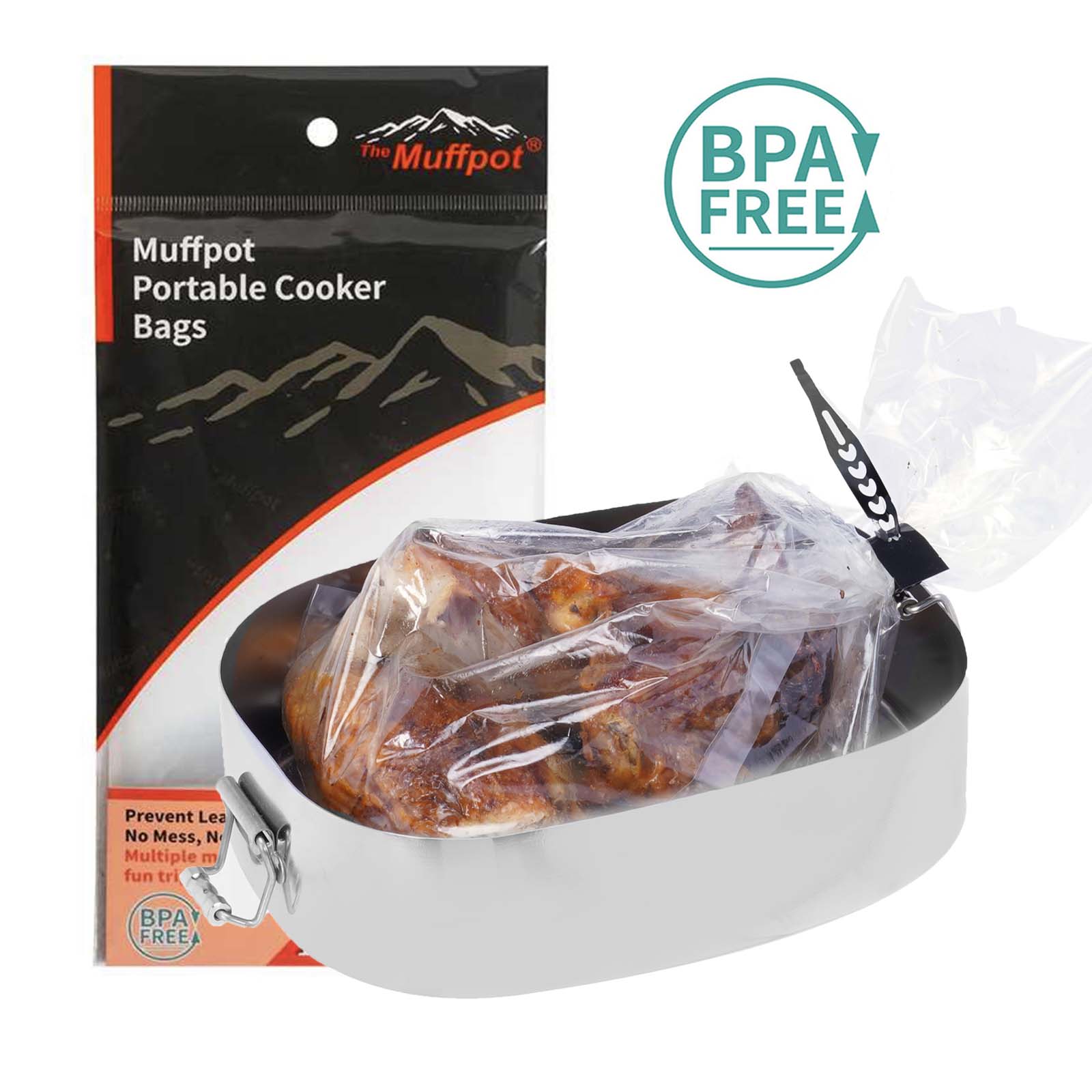 The Muffpot Portable Cooker Bags (10 pack)