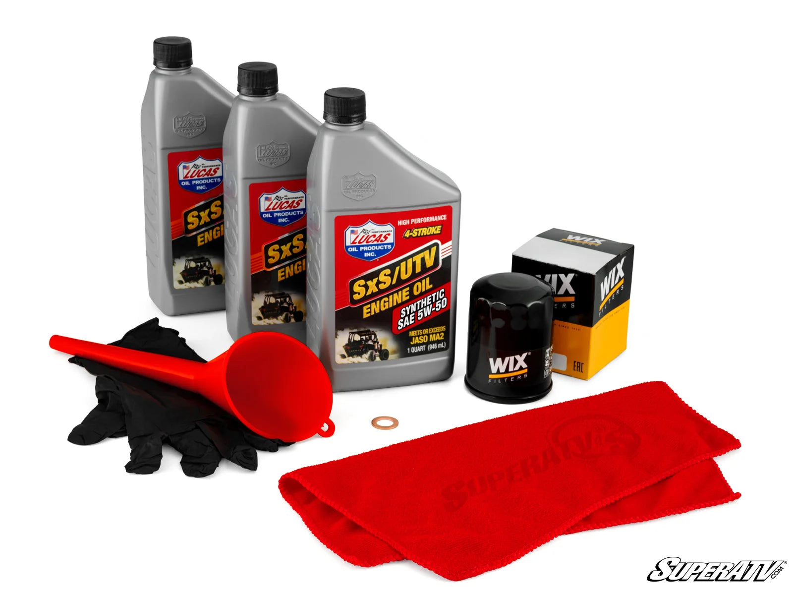 LUCAS Polaris RZR Oil Change Kit