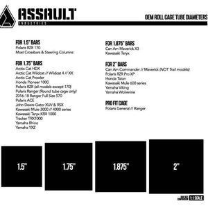 ASSAULT INDUSTRIES PHANTOM CONVEX SIDE MIRRORS